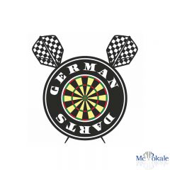 Bedrucktes T-Shirt German Darts