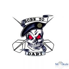 Berucktes T-Shirt Born To Dart