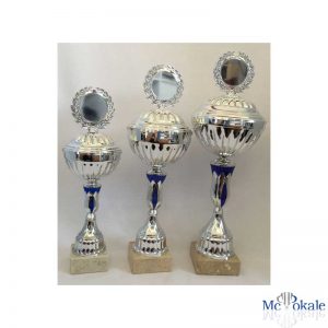 Pokale 3er Serie Silver Blue Line