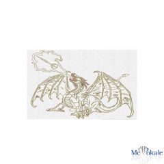 Bestickung T-Shirt Drache