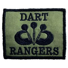 Aufnäher/Patch „Dart Rangers“ Farbe Olivengrün