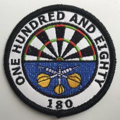 Aufnäher/Patch „One Hundred and Eighty“
