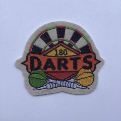 Aufnäher/Patch „DARTS 180“ auf Filz