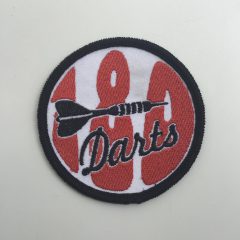 Aufnäher/Patch „DARTS 180“ auf Stoff