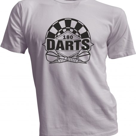 T-Shirt_Schwarz_Weiss_Darts_180_Mai_2020